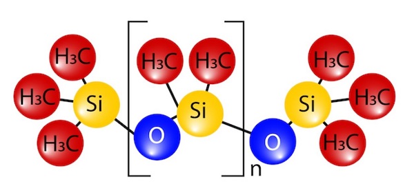 Cấu tạo phân tử silicon polymer